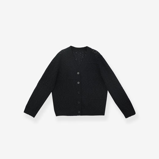 圈圈花式羊毛开衫 商品图0