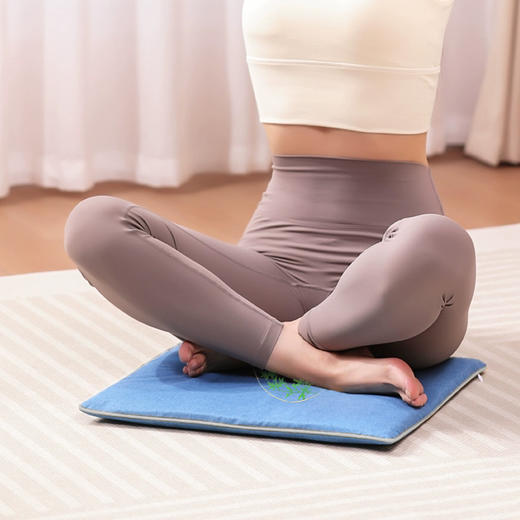 艾绒座垫 蕲艾绒坐垫 加热艾绒垫五年陈艾坐垫 办公室坐垫 商品图1