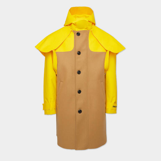 DSQUARED2 男士连帽大衣 混色 S74AA0292 S53003 124 商品图0