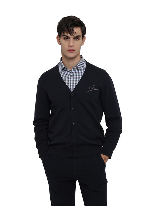 callisto藏青绵羊毛毛衣 商品图2