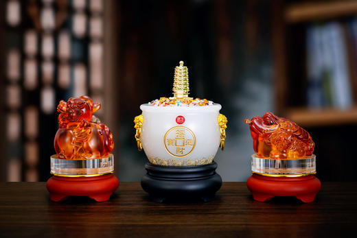 亿缘仟品聚宝盆家居摆件 商品图0