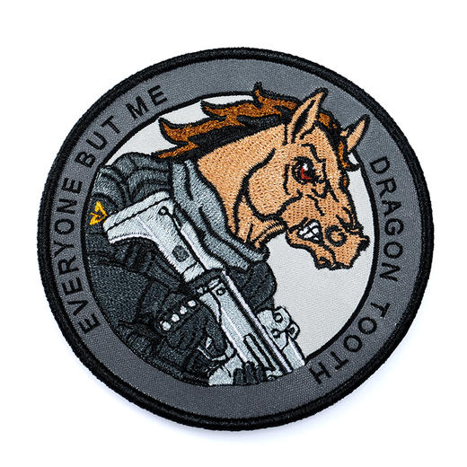 十二生肖战术臂章（马）魔术贴章个性装饰魔术贴通用精美图案 商品图1