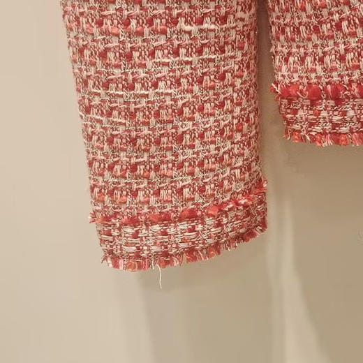 VIVIAN LIU R2413110新款时尚圆领短款高级气质小香风外套 商品图2