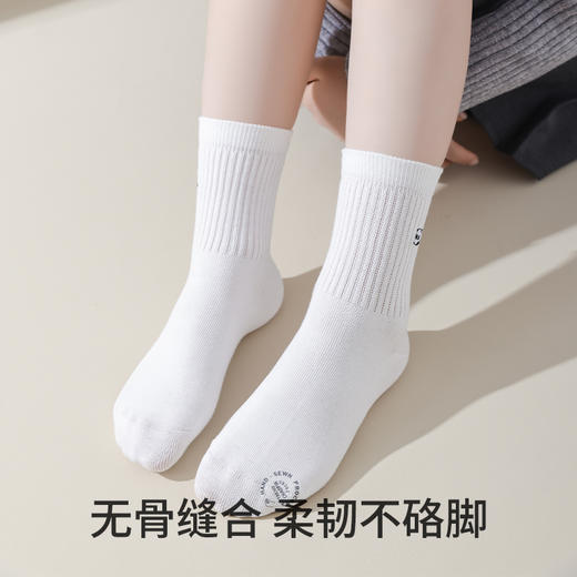副歌抑菌高棉儿童袜6双装3058（2月5号后发货） 商品图4