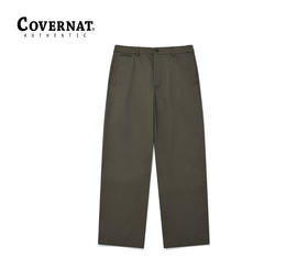Covernat新品休闲长裤半宽松范儿斜纹棉长裤CO2301PT05