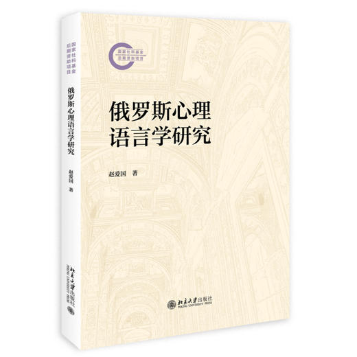 俄罗斯心理语言学研究 赵爱国 著 北京大学出版社 商品图0