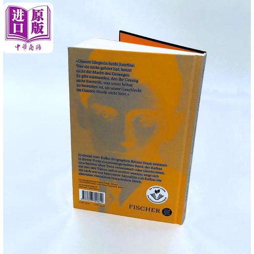 预售 【中商原版】【德文版】卡夫卡文学主题系列 动物的故事 卷6 Erzahlungen von Tieren 德语原版 Franz Kafka 西方现代主义文学 商品图3