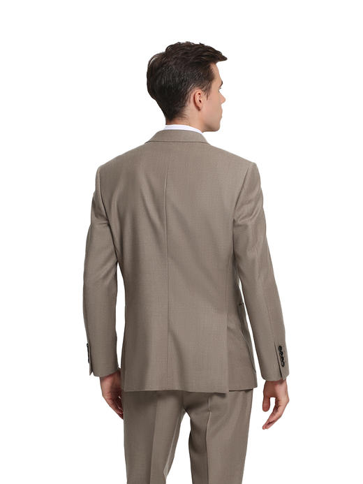 callisto咖啡色绵羊毛西服 商品图4