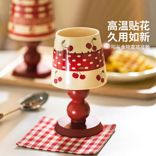 摩登主妇高脚马克杯圣诞礼物特别好看的杯子早餐杯陶瓷杯家用水杯 商品图1