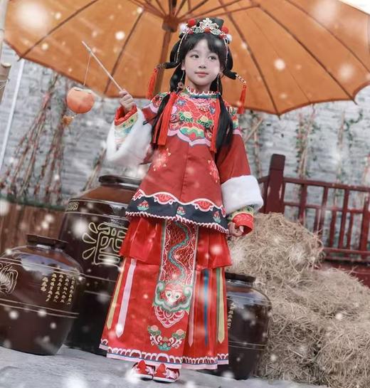 (包邮)年衣24年如意多福汉服加绒外套 /蛇蛇如意半身裙（两种颜色+尺码） 商品图0