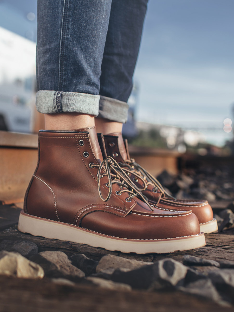 【马登男鞋】复古875工装靴男鞋春季中帮真皮靴高帮英伦风阿美咔叽马丁靴