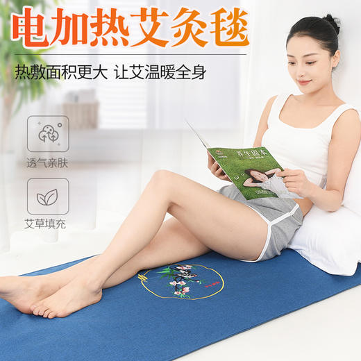 平直堂艾绒电热毯，睡着艾灸，甩掉寒湿气，冬天暖爆了【G】 商品图0