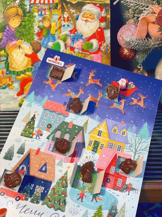 德国进口WINDEL圣诞日历巧克力75g/盒（24颗） 商品图2