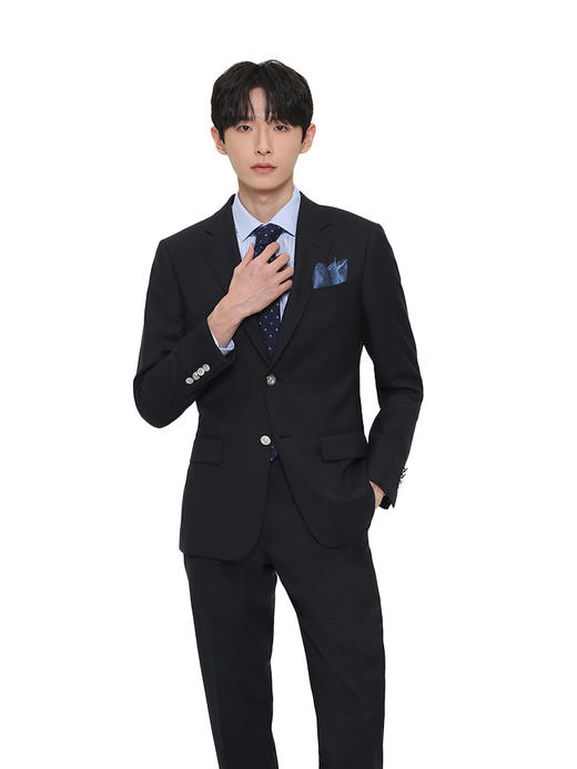 callisto藏青绵羊毛西服 商品图2