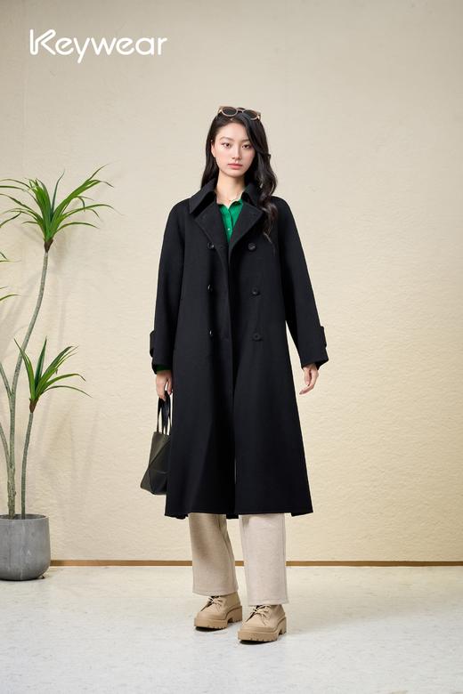 奇威时尚简约风格大衣0AF04434 商品图1