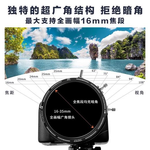 狼族优选丨 H&Y RevoRing 可调ND+CPL +可调口径三合一滤镜二代 商品图2