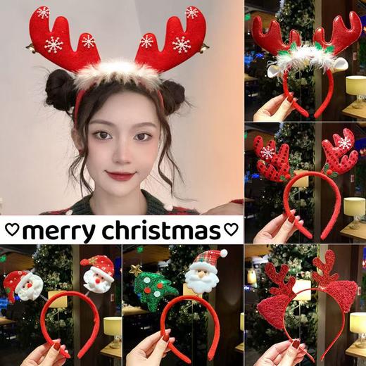 圣诞装饰品圣诞发饰礼物三件套 商品图2