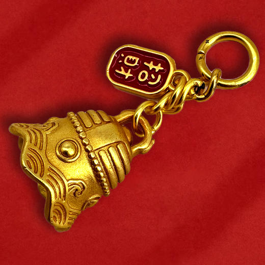 灵龙赐福挂件 内嵌一枚含999足金青龙章 国潮礼盒 带证书 商品图5