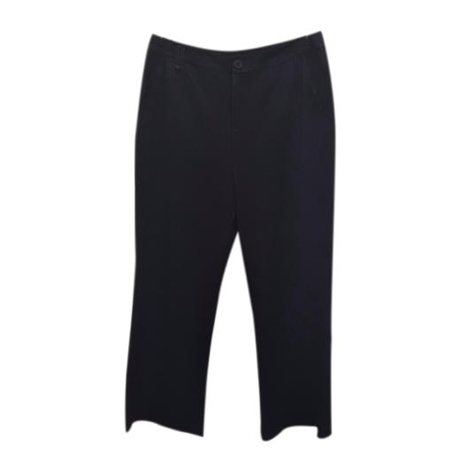 VIVIAN LIU R2437505夏女装新款时尚斜插兜修身微喇休闲长裤 商品图4