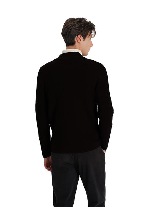 callisto高智系列黑色绵羊毛针织衫 商品图4