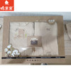 棉果果专柜新品彩棉女童春秋款 含偏襟开裆连体衣1件+套头或对开T恤1件+长裤1件+内裤1条礼盒套装新生儿礼盒衣服礼盒M526601100063 商品缩略图0