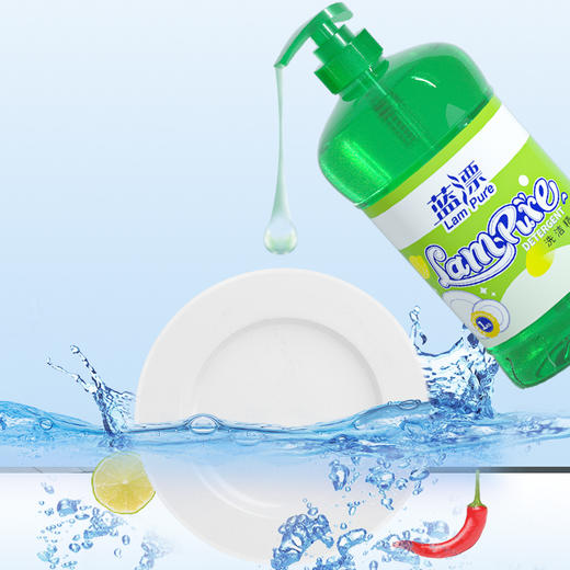 【自营】蓝漂柠檬洗洁精2斤*2瓶装LP-361886 商品图4