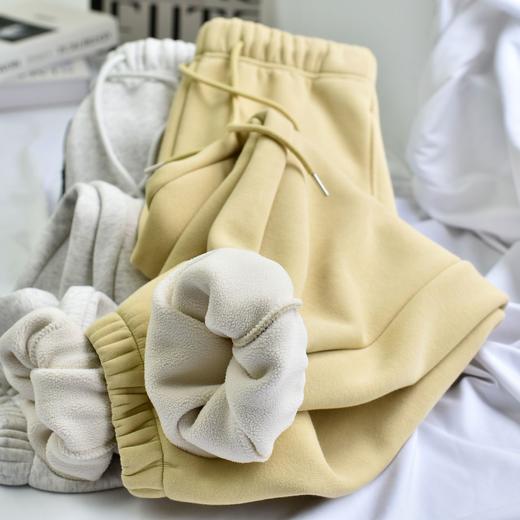 【700g气绒棉卫裤】冬季男女装特厚运动休闲裤 内层短绒奥利绒蓄热保暖 商品图5