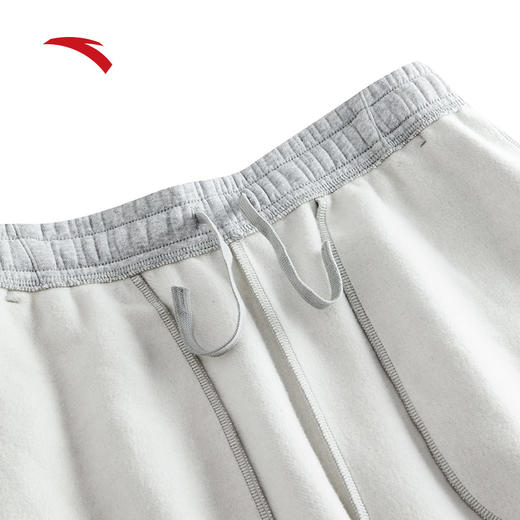 【299任选2件】安踏加绒休闲卫裤男冬季新款潮流百搭针织运动长裤172448301N 商品图2