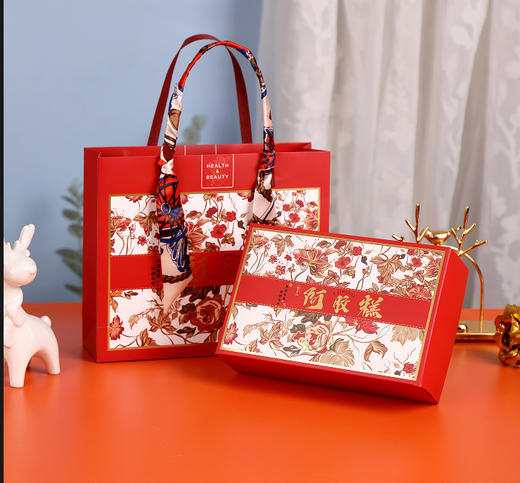 【东阿原产阿胶糕礼盒装】糯米纸阿胶糕 现熬手工即食阿胶糕礼盒 送礼必备 商品图4