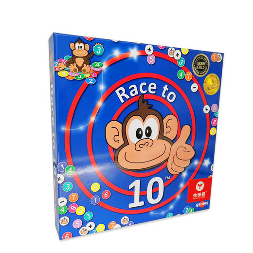 快慢狐 Race to 10 极速加减数学思维加减儿童桌面益智玩具游戏4岁+幼小衔接数感20以内加减法 商品图4
