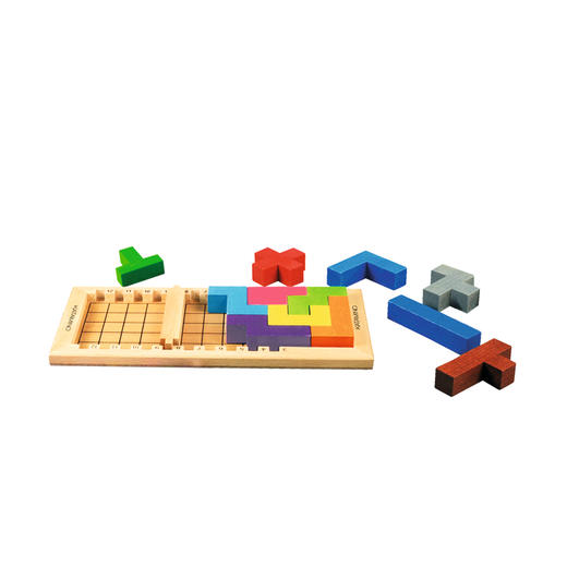 栢龙 BRPADWAY 百变方块 桌游 建构游戏 适玩年龄6岁+ 空间几何 动脑思考 BW0580BSGSCA 商品图7