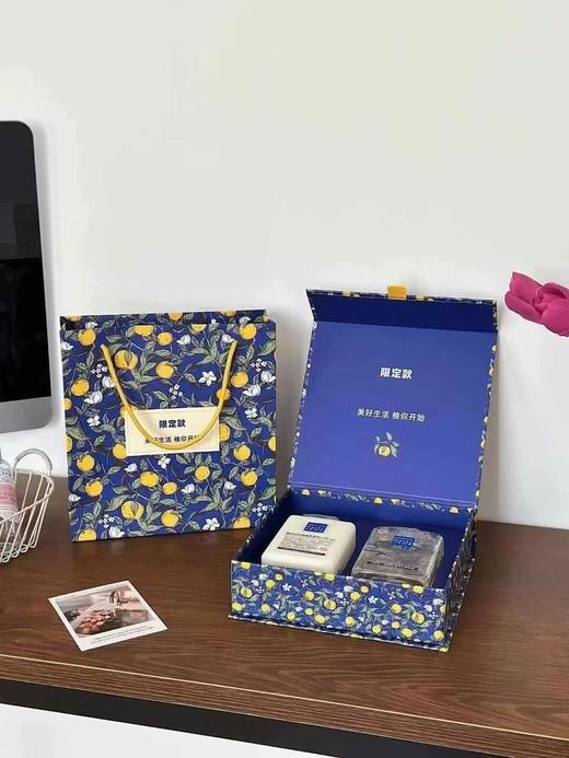 【礼物推荐】松山·柚子身体乳沐浴露圣诞礼盒礼袋全套 商品图2