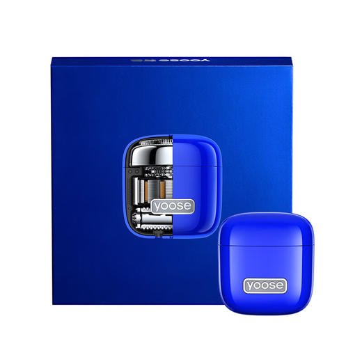 有色（yoose）电动剃须刀便携款鼻毛修剪器刮胡刀二合一 生日礼物情人节送男友老公胡须刀礼盒 D1-T 商品图5