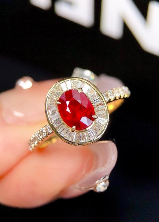 1.16ct刻面红宝石戒指 商品图1