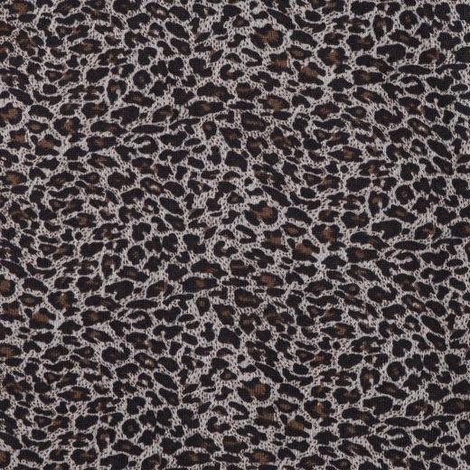 T1799秋季新款时尚个性迷彩豹纹圆领长袖T恤针织宽松复古上衣潮 商品图2