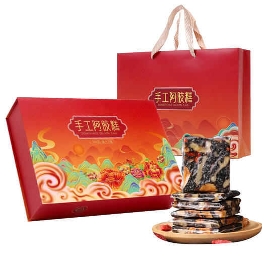 【东阿原产阿胶糕礼盒装】糯米纸阿胶糕 现熬手工即食阿胶糕礼盒 送礼必备 商品图8