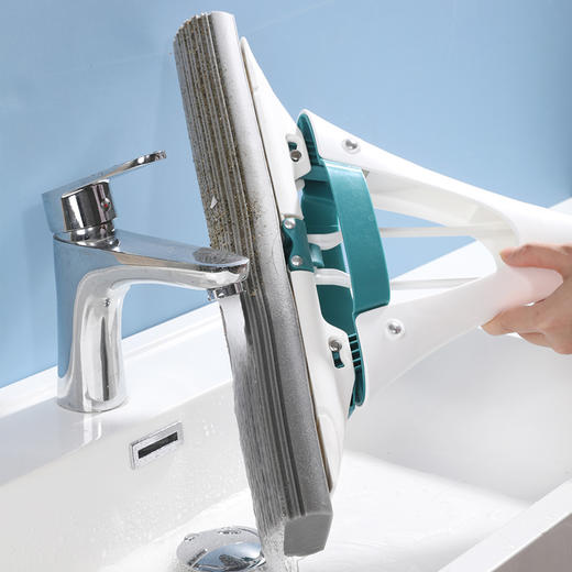 【大器胶棉拖替换装】美丽雅胶棉拖把备件38cm大号胶棉拖头墩布替换装拖把 商品图4