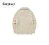 Covernat2023冬季新品羊羔毛中长款拉链针织衫男士外套CO2303KT15 商品缩略图3