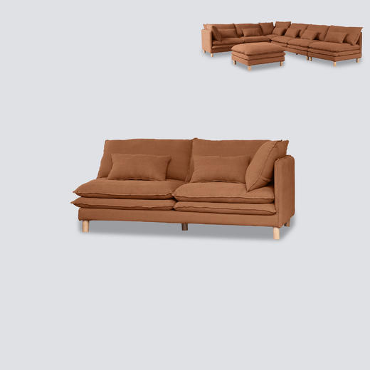 NS家居 ns furniture软包布艺组合沙发NSSF-5508 KD 商品图13