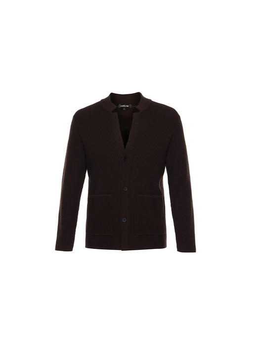 callisto高智系列咖啡色莫代尔针织衫 商品图0