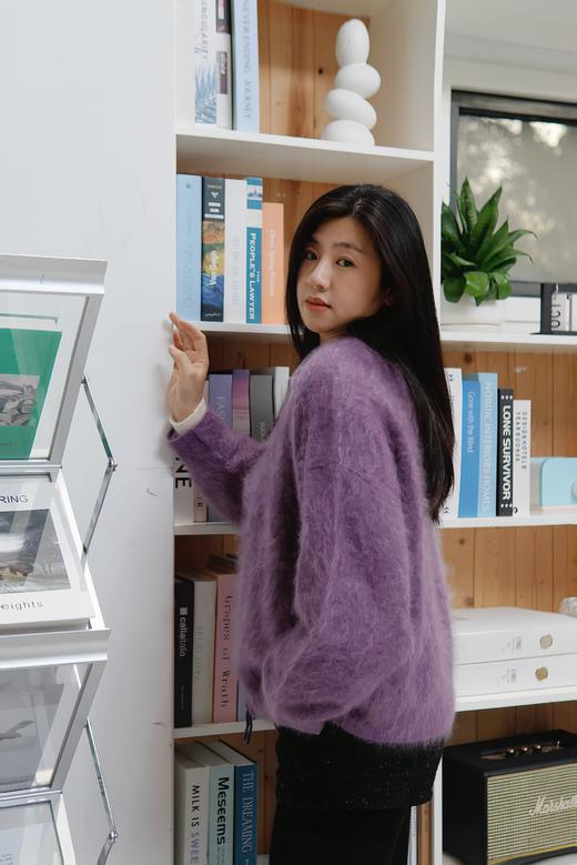 「Ic*cle之*禾同款」红莲拉绒羊绒拉链外套 500g/件（爆款！预售15天内发货） 商品图2