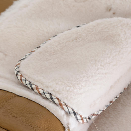 PP611斯尔丽2024冬季新款皮毛一体大翻领时尚减龄外套 商品图4