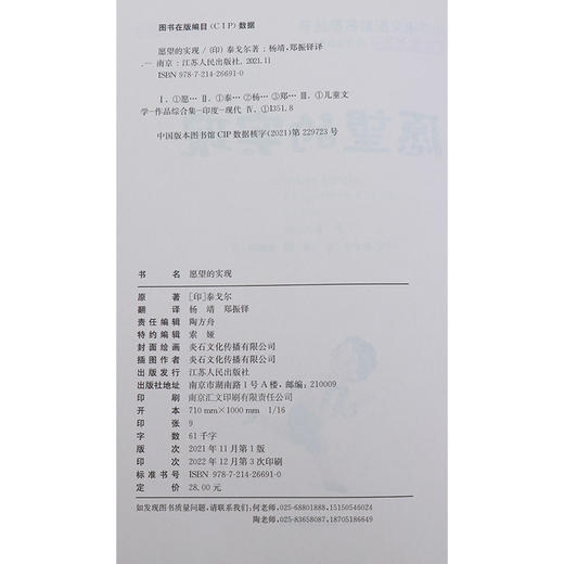 快乐读书吧 二年级(下) 愿望的实现(练习版) 商品图4