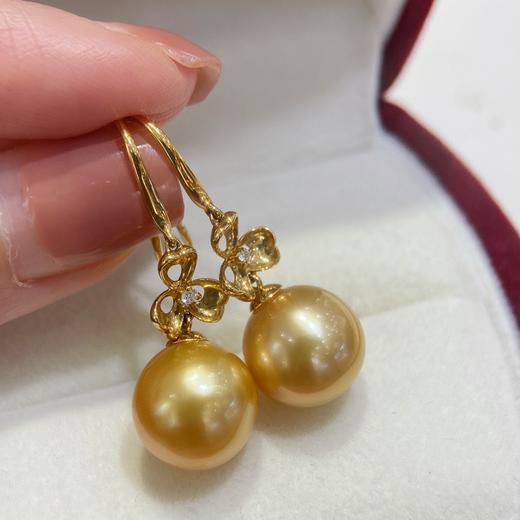 10mm-11mm金珠耳勾耳坠 商品图3