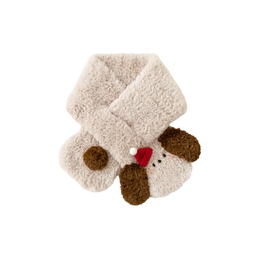 苏苏姐家绒绒动物围巾手工diy编织钩针毛线团自制围巾材料包 商品图4