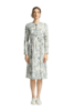VIVIAN LIU TD2444106初秋女装新款圆领水墨叶影系带长袖连衣裙 商品缩略图5