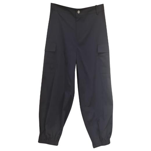 VIVIAN LIU R2415007梅春女装新款时尚大口袋工装收脚口休闲长裤 商品图4