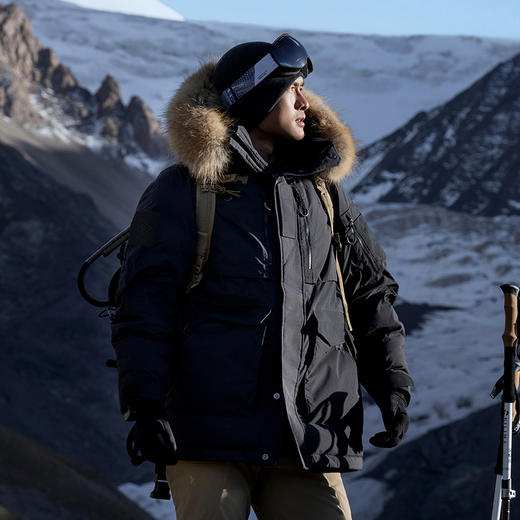 【龙牙上新】三代大战熊战术PARKA羽绒服男冬季户外保暖鹅绒服外套 商品图1