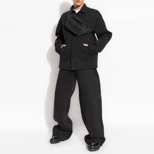 DSQUARED2 男士徽标压花棉质拉链外套 黑色 S79DL0043 D25011 900 商品图3