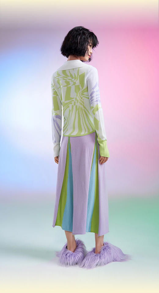 时尚羊绒半裙 商品图3